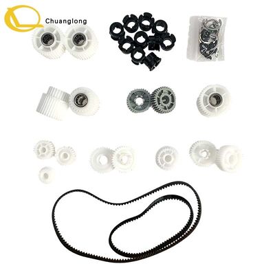 Buen precio NCR 445-0704985 Aria 3 Kit de rodamiento de engranajes de accionamiento doble con cinturón para dispensador ATM CDM CRM CRS Selfserv Kiosk 4450704985 en línea