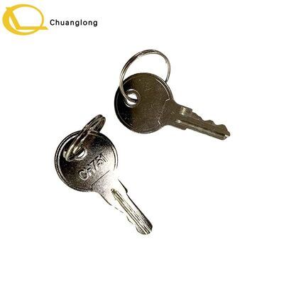 Buen precio NCR 6622 6625 llaves de cerradura superior 009-0023553 llave de cerradura del armario de seguridad CH 751 6634 cajero automático CRM CRS quiosco de autoservicio 009-0023553K 0090023553 en línea