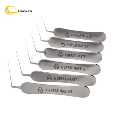 Buen precio Una herramienta de apertura de cerradura automática en forma de L Grandmaster, herramienta de selección de cerradura de coche tipo L en línea