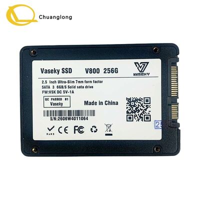 Buen precio Pieza de cajero automático, unidad de estado sólido de 256GB, SSD, disco duro SATA de 256GB, Diebold NCR Wincor Hyosung GRG ATM CRM CRS, quiosco de autoservicio en línea