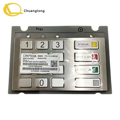 Buen precio Diebold Nixdorf DN V7 EPP ESP SUDAMÉRICA 01750234950 V7 Pad de cifrado de PIN teclado 2050XE ATM CRM CRS Quiosco de autoservicio 1750234950 En línea