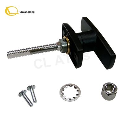 Buen precio S4530000013 Kit de pestillo con manija en T izquierda Hyosung 68MM Repuestos para cajeros automáticos S4530000013 para piezas de mantenimiento de cerradura de gabinete de cajero automático 5600S En línea