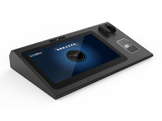 Buen precio Multi de escritorio - terminal del reconocimiento de la tarjeta del finger de la vena de IC elegante biométrico modal del reconocimiento/de la cara en línea