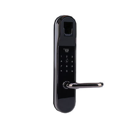 Buen precio Material elegante de la aleación de aluminio de la cerradura de puerta del finger del reconocimiento óptico bilateral de la vena en línea