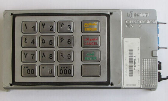 Buen precio 445-0661848 cajero automático Pinpad de NCR Selfserv del TECLADO 4450661848 del EPP de los personajes 58xx de NCR en línea